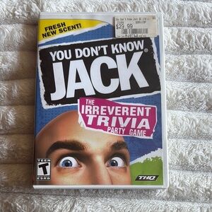 2/$10 Nintendo You Don't Know Jack Game for Wii